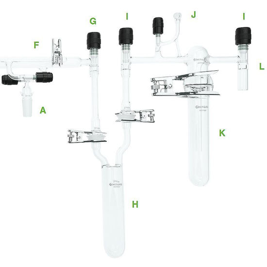 VACUUM/INERT LINES, 4-PORTS, OKUDA, AIRFREE®, SCHLENK
