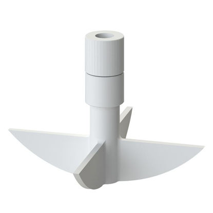 AGITATOR, ONE-PIECE, PTFE, FOUR-BLADE, 30MM