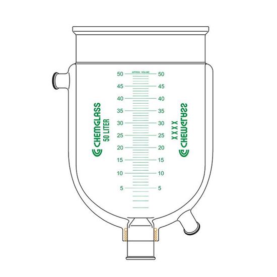 CG-1968-W050; 50L REACTION VESSEL, 400MM FLANGE