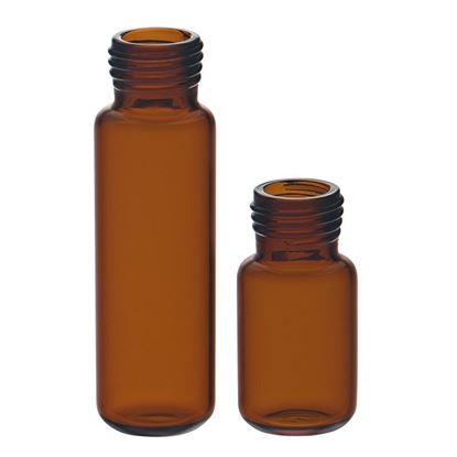 18MM SCREW THREAD HEADSPACE VIALS, AMBER
