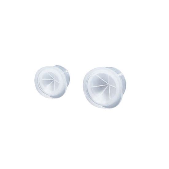 SNAP PLUGS, CONICAL, POLYETHYLENE, WITH STARBURST
