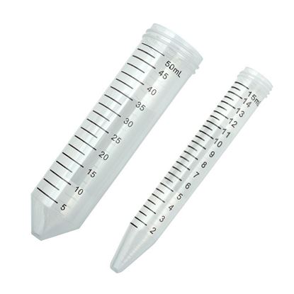 TUBES ONLY, CENTRIFUGE, 15 AND 50ML, NON-STERILE
