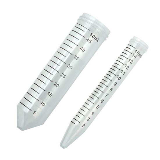 TUBES ONLY, CENTRIFUGE, 15 AND 50ML, NON-STERILE