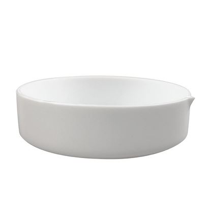 DISHES, EVAPORATING, FLAT FORM WITH SPOUTS, PTFE