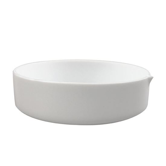 DISHES, EVAPORATING, FLAT FORM WITH SPOUTS, PTFE