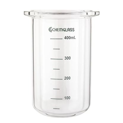 REACTION VESSELS, SHALLOW DISH BOTTOMS, 400ML, COMPATIBLE WITH METTLER SYSTEMS