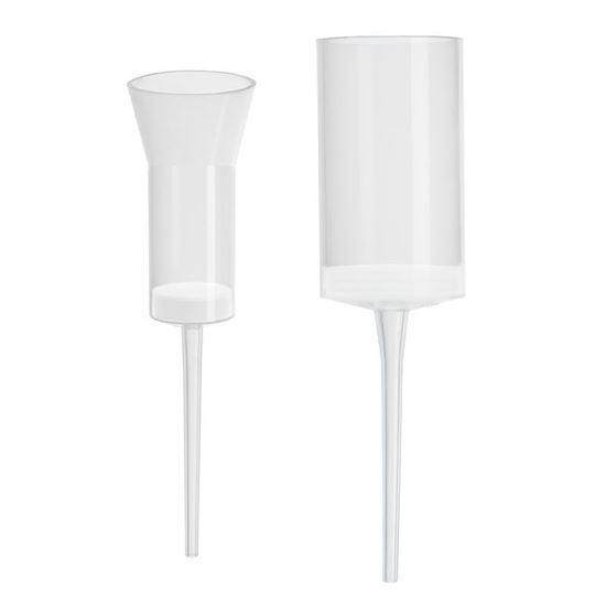 FILTER FUNNELS, POLYETHYLENE FRITS AND SILICA GEL, BULK PACKED