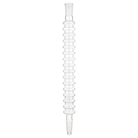 CG-1218-H224; HIGH EFFICIENCY AIR CONDENSER, 200MM, 24/40 OUTER AND INNER JOINTS