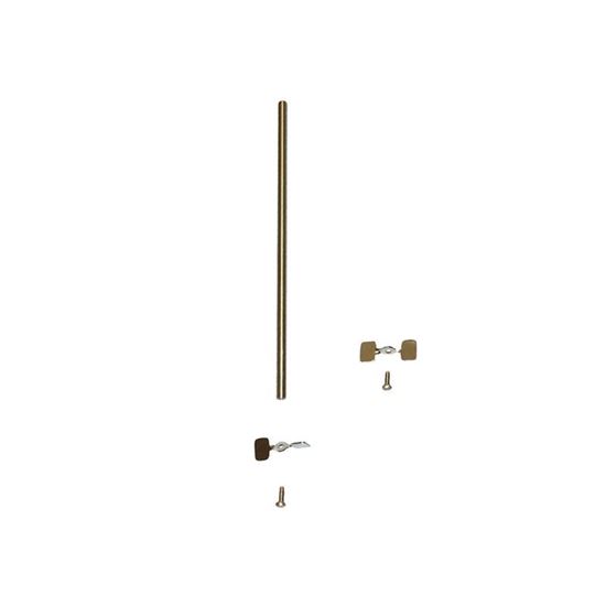 IMPELLER SET, SHAFT AND IMPELLER BLADES, FOR PETITE DIGITAL OVERHEAD STIRRER