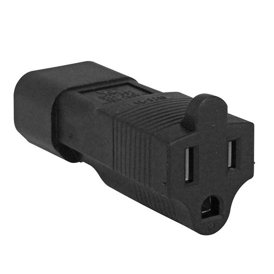ADAPTER, PLUG, 3-PRONG, MOLDED