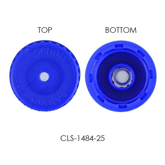 CAPS, VENTED, POLYPROPYLENE, NON-STERILE, GL-25