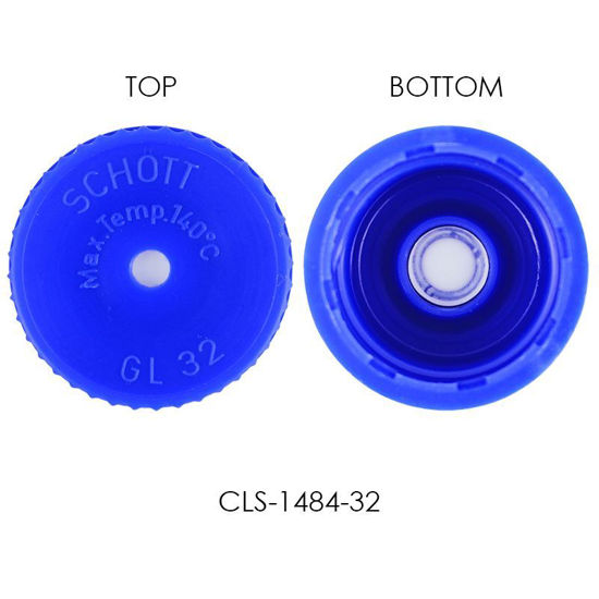 CAPS, VENTED, POLYPROPYLENE, NON-STERILE, GL-32
