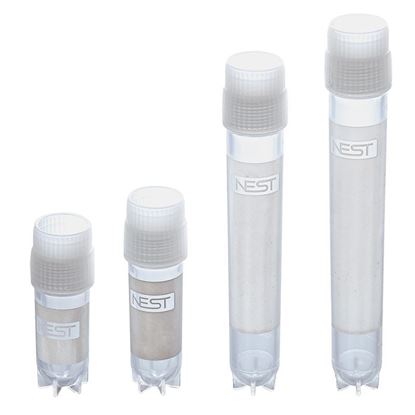 CRYOGENIC VIAL, SELF-STANDING, EXTERNAL THREAD, STERILE, NEST