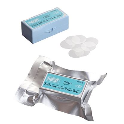 COVER GLASS, COVER SLIPS, ROUND, NEST