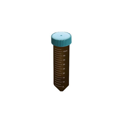 CENTRIFUGE TUBES, AMBER, 50ML, RACK, STERILE, NEST