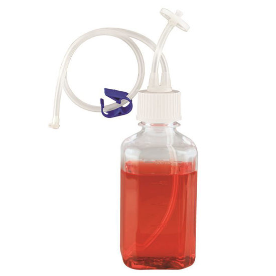 MEDIA BOTTLE ASSEMBLY SYSTEMS, PETG, STERILE