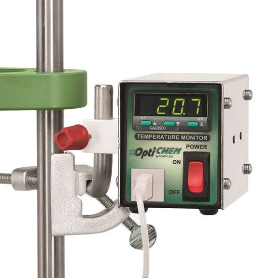TEMPERATURE MONITORS, PROCESS REACTORS, DIGITAL DISPLAY, PT-100