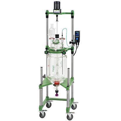 20L PROCESS REACTORS, CYLINDRICAL, JACKETED, ELECTRIC OR AIR MOTOR