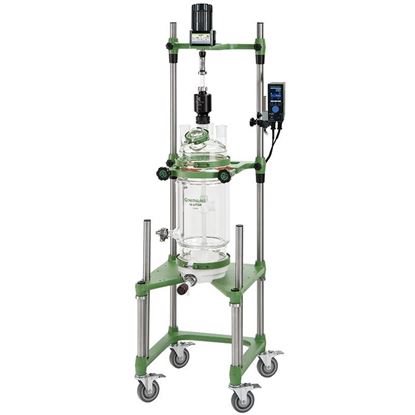 10L JACKETED FILTER REACTOR SYSTEMS, ELECTRIC OR AIR MOTOR