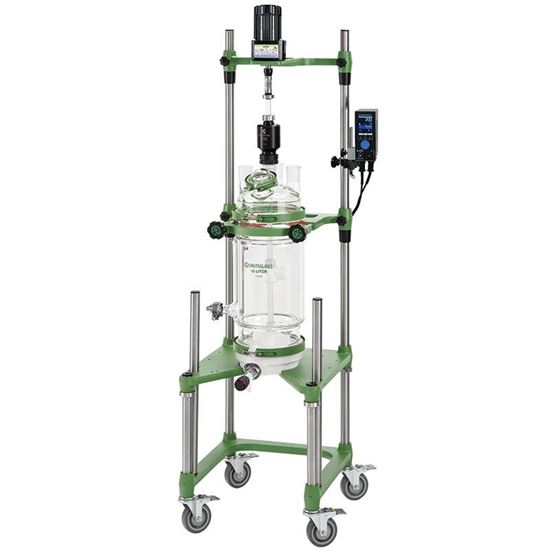 10L JACKETED FILTER REACTOR SYSTEMS, ELECTRIC OR AIR MOTOR
