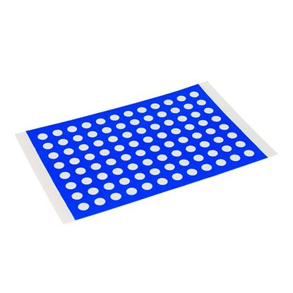 SEALING FILM, 96-WELL PATTERN, BLUE PTFE