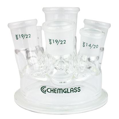 LID, REACTION VESSEL, 7-NK, 250ML, EQUIVALENT TO METTLER OPTIMAX 1001