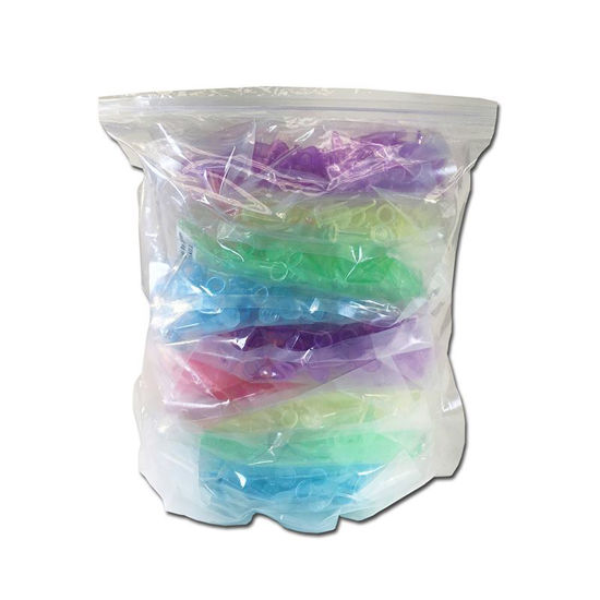 TUBES, MICRO CENTRIFUGE, 1.5ML, ASSORTED COLORS, STERILE