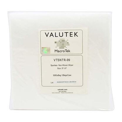 WIPER, SPUNLACE, NONWOVEN, CELLULOSE-POLYESTER, KNIFE CUT EDGE