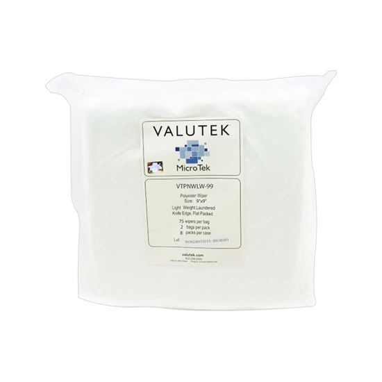 WIPER, POLYESTER KNIT, KNIFE CUT EDGE, LIGHT WEIGHT