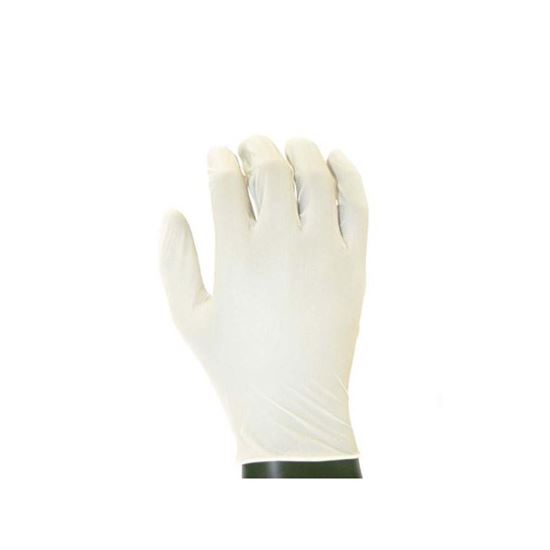 GLOVE, NITRILE, WHITE, POWDER-FREE, TEXTURED FINGERTIP, ULTRA-THIN, SINGLE CHLORINATION, MEDIUM CUFF, MACROTEK, VALUTEK