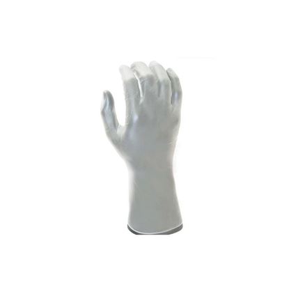 GLOVE, VINYL, CLEAR, POWDER FREE, CLEAN PROCESS, FULLY TEXTURED, TEXTURED PALM, LONG CUFF, NANOTEK, VALUTEK