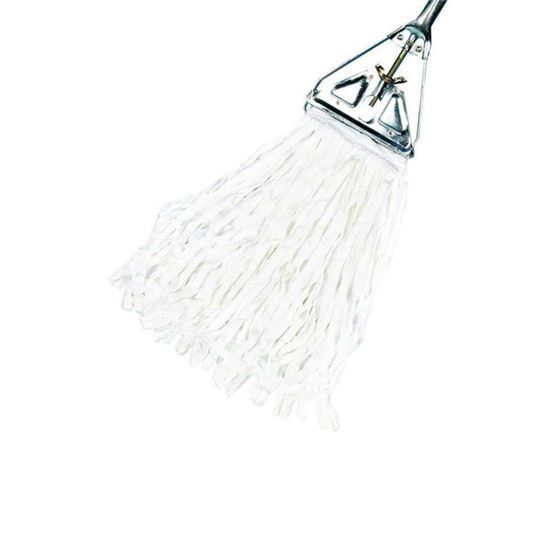 FLOOR MOP, TUBULAR KNIT POLYESTER, LOOPED ENDS, NANOTEK, VALUTEK