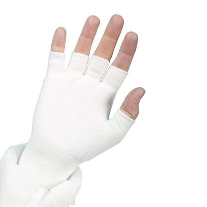 GLOVE LINER, FINGERLESS, NYLON, MEDIUM-FINE GAUGE, MICROTEK, VALUTEK