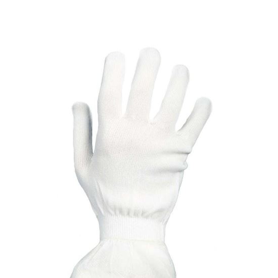 GLOVE LINER, FULL FINGER, NYLON, MEDIUM-FINE GAUGE, MICROTEK, VALUTEK