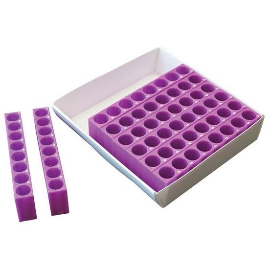 TUBE RACK AND CRYO STORAGE BOX, SEGMENTED, TRACRACK®
