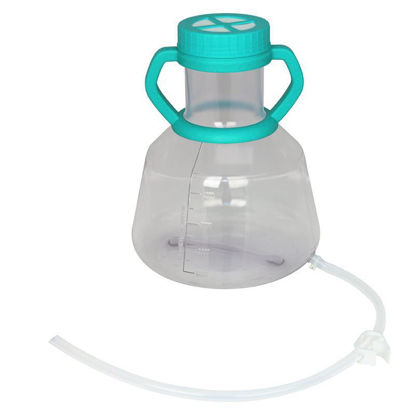 5L MEDIA TRANSFER VESSEL WITH A BARBED FITTING AND WELDABLE TUBING, PLUGGED END, STERILE, CG BIOSCIENCES