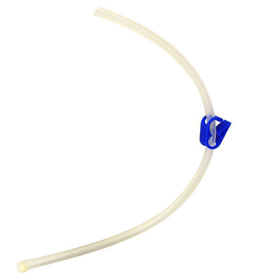 TUBING CLAMP, SINGLE POSITION, POLYPROPYLENE, FOR 1/4” OD TUBING