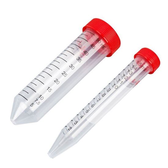 CENTRIFUGE TUBES, 15 AND 50ML, GLOBE DIAMOND MAX, RE-CLOSABLE BAGS, STERILE