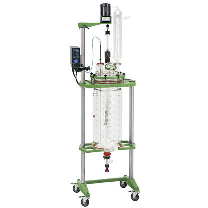 50L PROCESS REACTORS, CYLINDRICAL, TALL, 300MM, JACKETED, ELECTRIC MOTOR, MECHANICAL BEARING