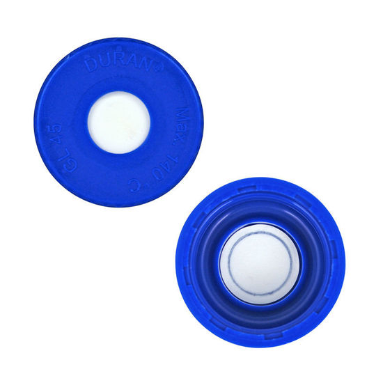 CAPS, VENTED, POLYPROPYLENE, NON-STERILE, GL-45