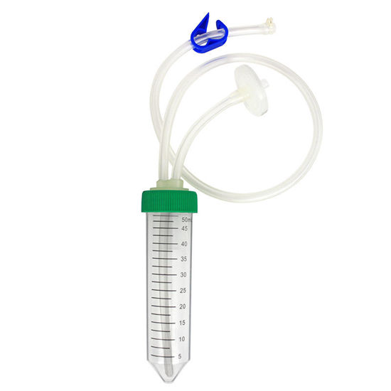 SAMPLE TUBE ASSEMBLIES, 50ML, WITH C-FLEX INLET, STERILE, CG BIOSCIENCES