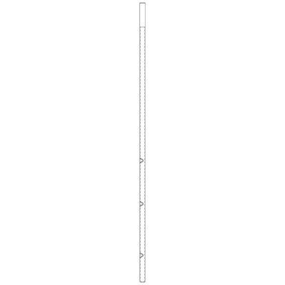 STIRRER SHAFTS, 30MM, HOLLOW, POLISHED, 150L PROCESS REACTORS