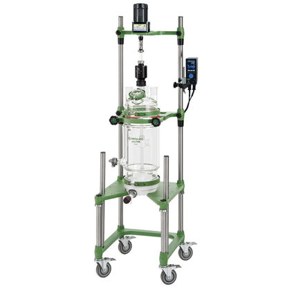 20L JACKETED FILTER REACTOR SYSTEMS, ELECTRIC OR AIR MOTOR