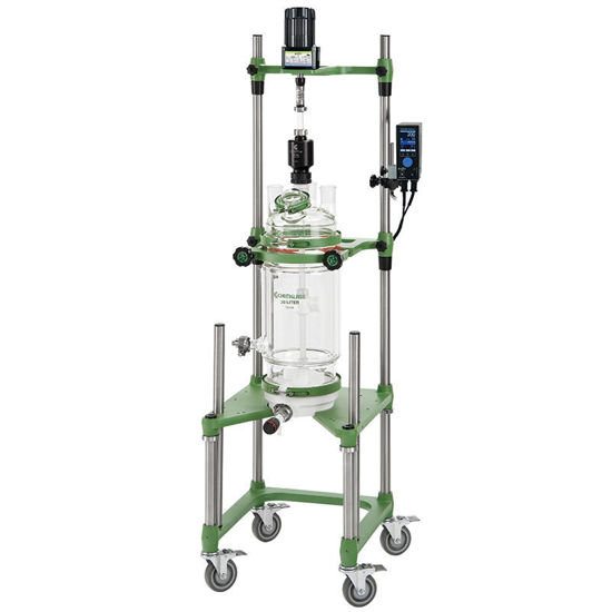 20L JACKETED FILTER REACTOR SYSTEMS, ELECTRIC OR AIR MOTOR