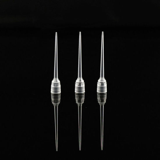 AUTOMATION TIPS FOR HAMILTON SYSTEM, CLEAR, WITH BARCODE, STERILE, BOXED, NEST