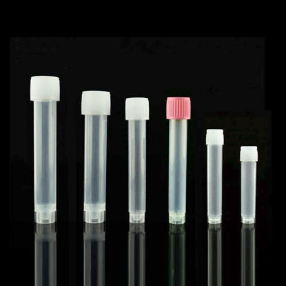 TRANSPORT TUBES, WITH CAPS ON, STERILE, NEST