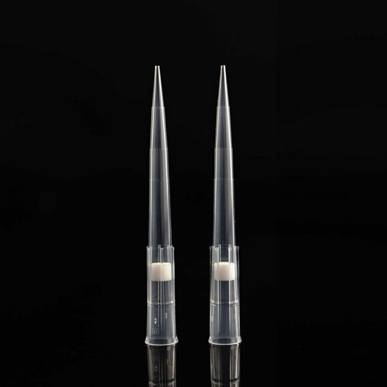 UNIVERSAL PIPETTE FILTER TIPS, CLEAR, BULK, NON-STERILE, NEST