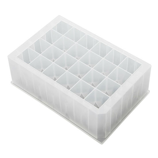 MICROPLATES, DEEP, 24-WELLS, SQUARE WELL TOPS, NEST