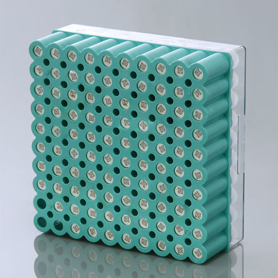 CRYOGENIC VIAL, SELF-STANDING, EXTERNAL THREAD, STERILE, 2D BARCODE, RACKED, NEST