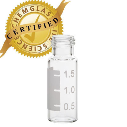 CERTIFIED LARGE OPENING VIALS, CLEAR VIALS, 9MM THREAD, 2.0ML